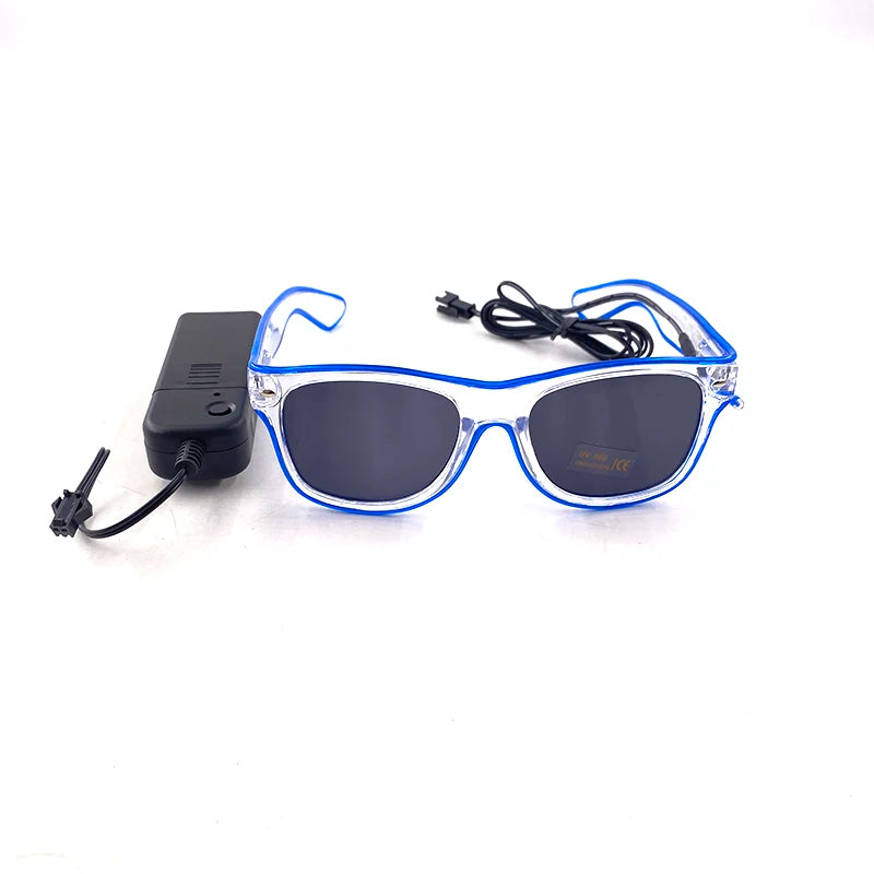 Lunettes Néon LED Lumineuses