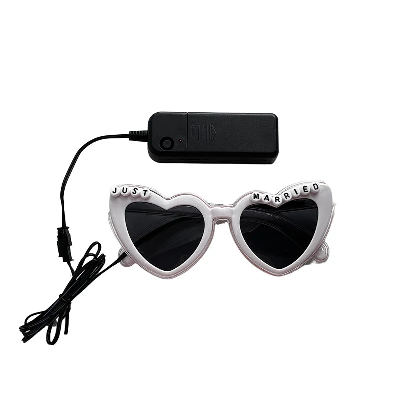 Lunettes Néon LED Lumineuses