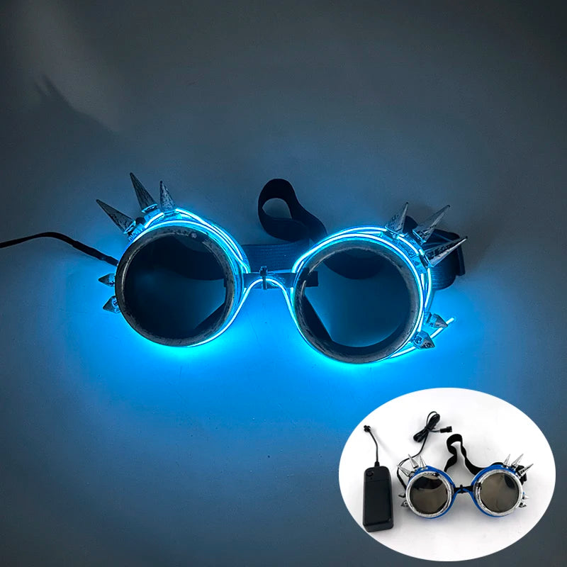 Lunettes Néon LED Lumineuses