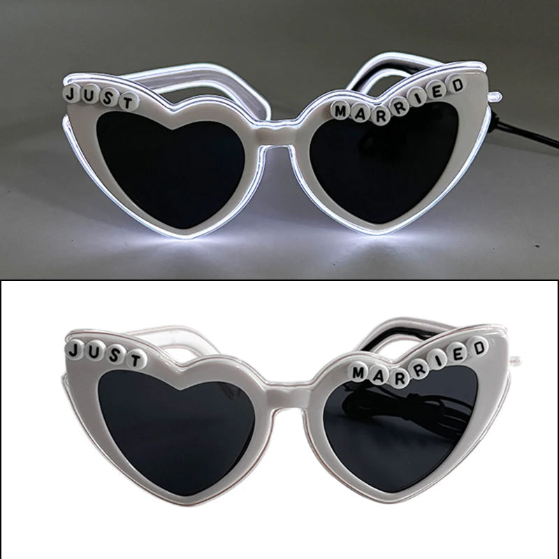 Lunettes Néon LED Lumineuses
