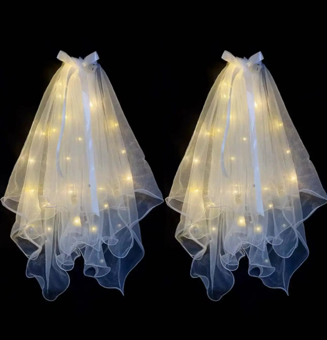 Voile de Mariage Lumineux LED