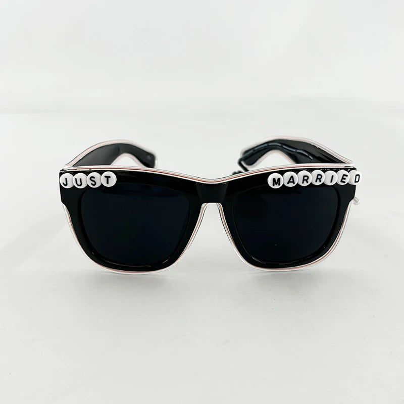 Lunettes Néon LED Lumineuses