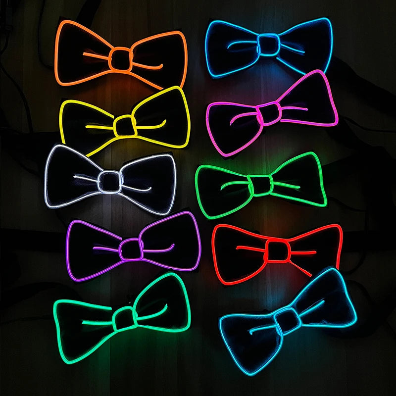 Lunettes Néon LED Lumineuses