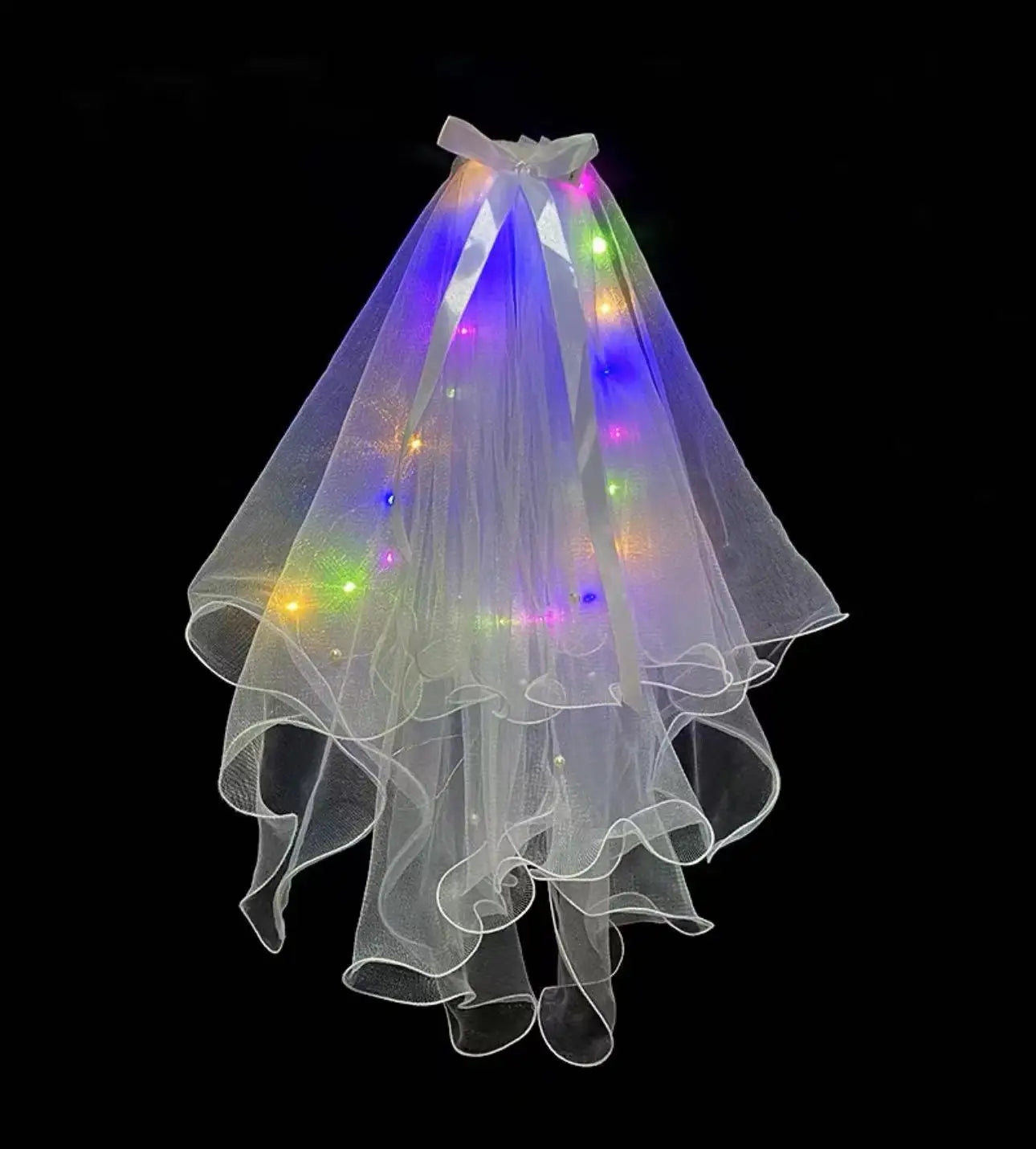 Voile de Mariage Lumineux LED