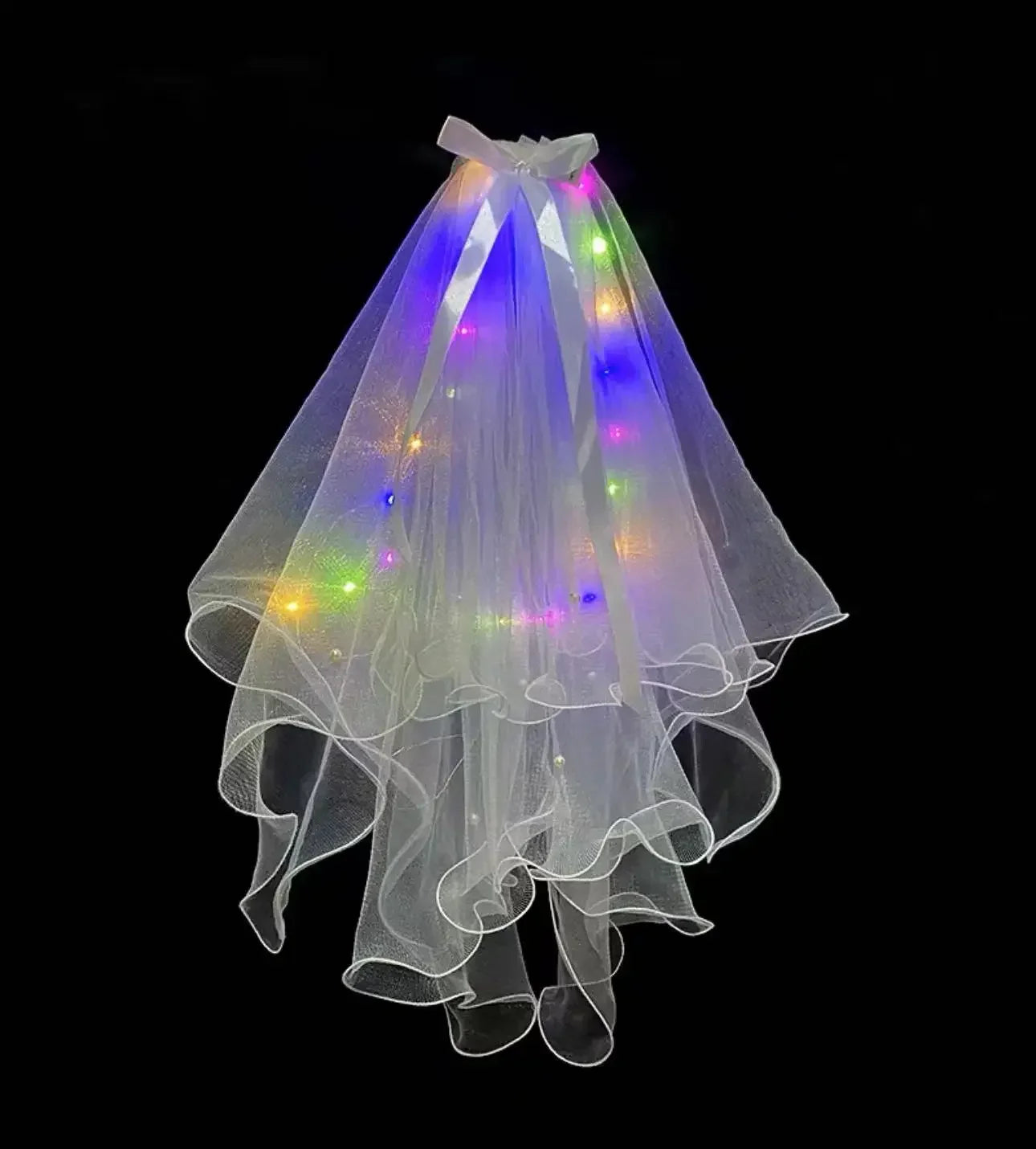 Voile de Mariage Lumineux LED