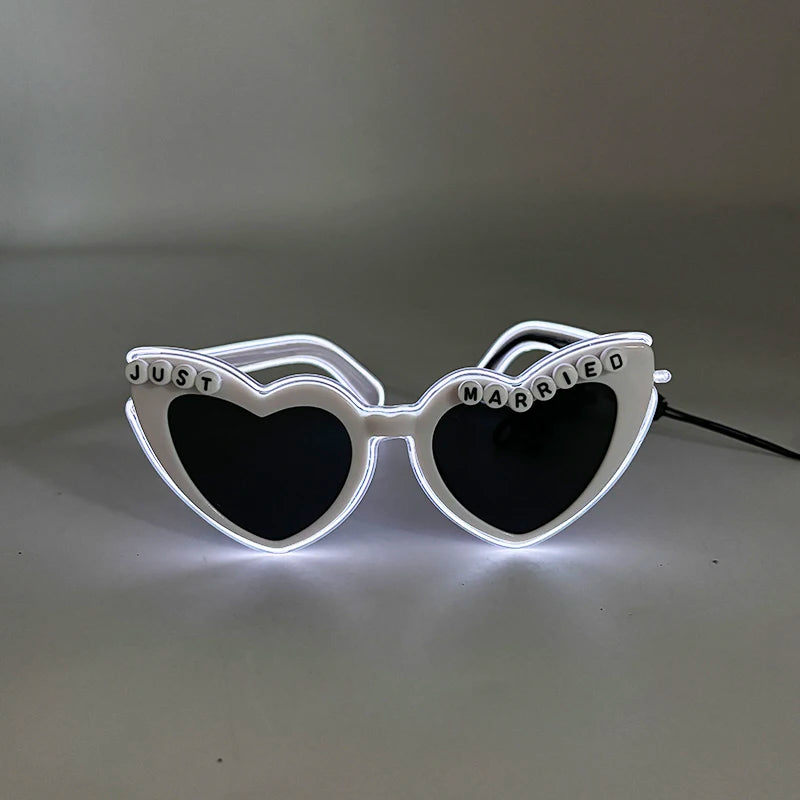 Lunettes Néon LED Lumineuses