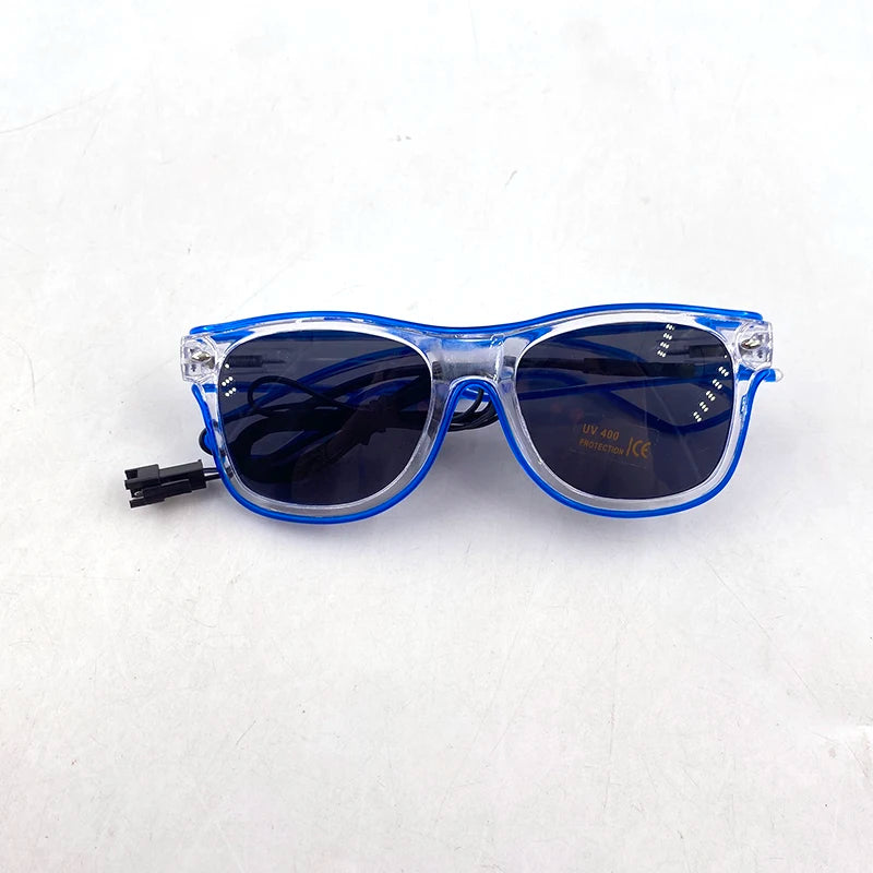 Lunettes Néon LED Lumineuses