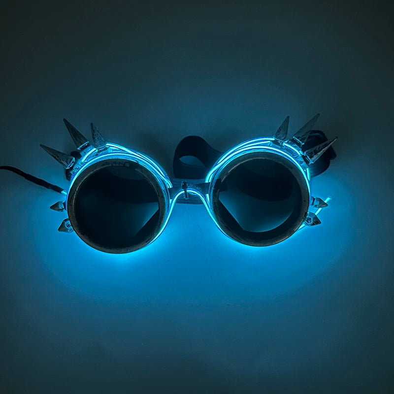 Lunettes Néon LED Lumineuses