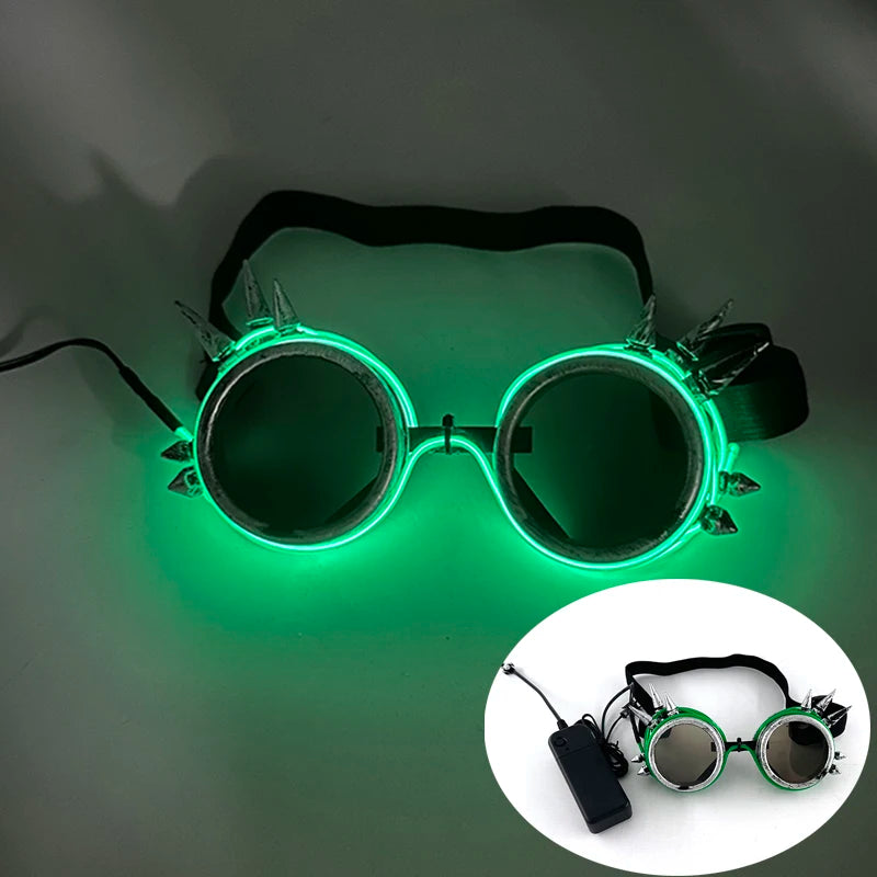 Lunettes Néon LED Lumineuses