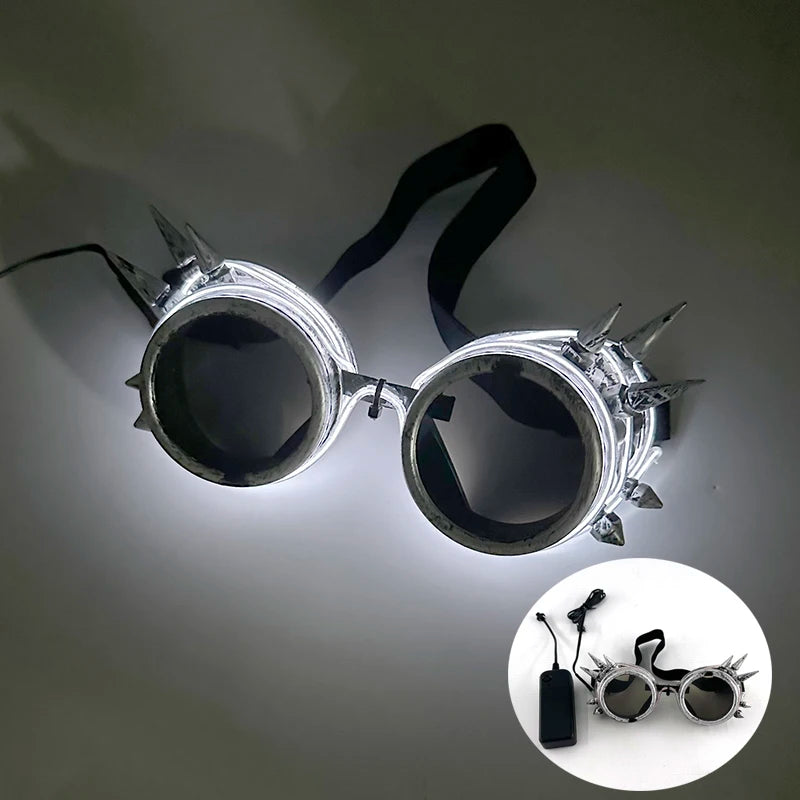 Lunettes Néon LED Lumineuses