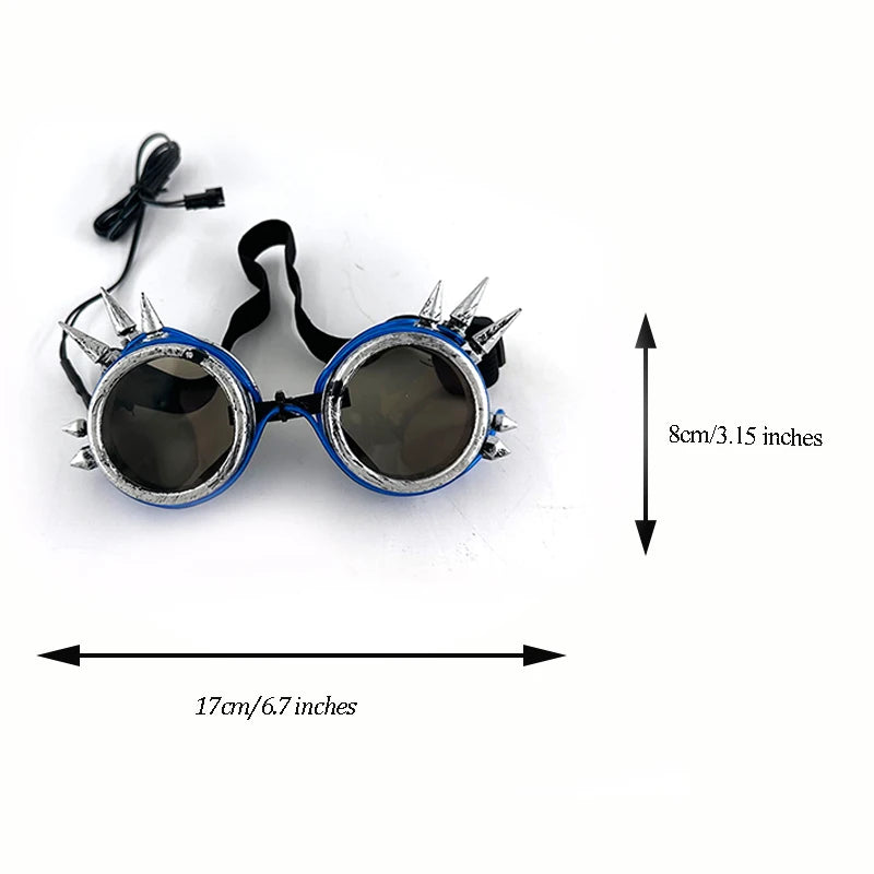 Lunettes Néon LED Lumineuses