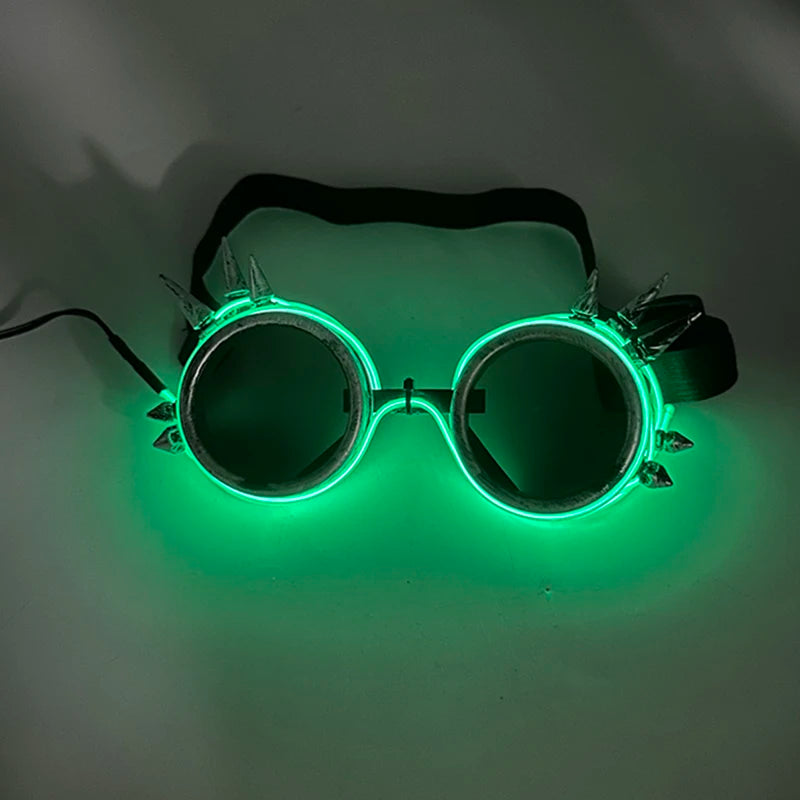 Lunettes Néon LED Lumineuses