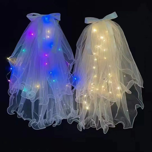 Voile de Mariage Lumineux LED